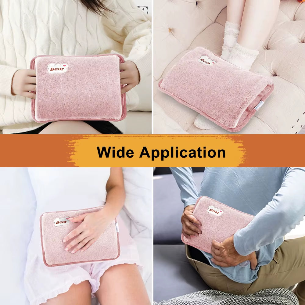 Hand Warmer Portable Hand Heater Electric Hot Water Bag Rechargeable Water Bag Hand Warmer Portable Warm Hand Stove Heater Bag